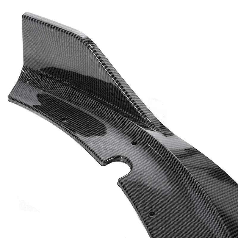 Car Front Bumper Splitter Carbon Fiber For Dodge Charger SRT 2015-2020 V2 Style Bumper Lip