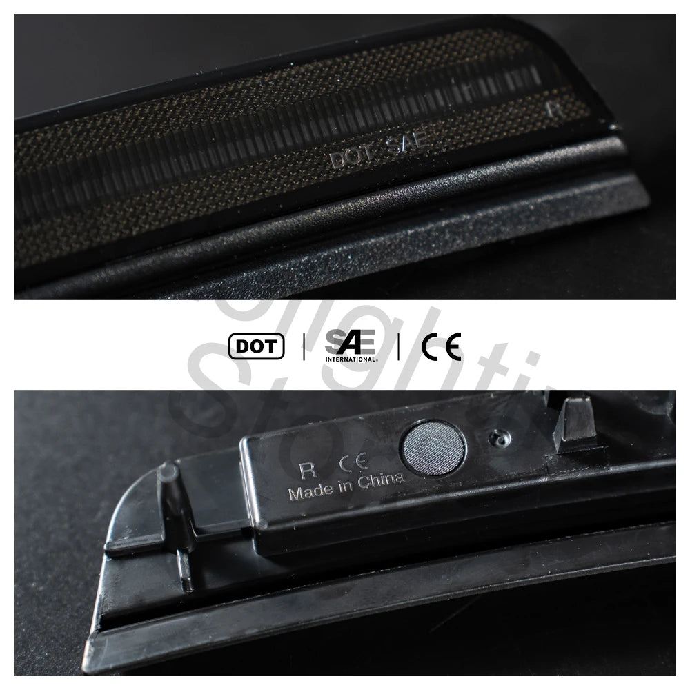 2X Front Side marker Lights For Jeep Grand Cherokee L WL 2021 2022 2023 2024 turn signal light accessories