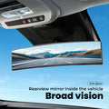 BlindSpot Mirrors Wide Angle Convex Rearview Mirror + Anti Glare (Large)