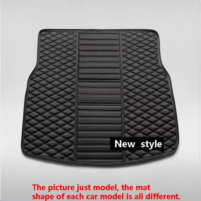 Luxury Leather Car Mat Ibiza 6J 6P MK4 Durable & Waterproof Floorboard Cover