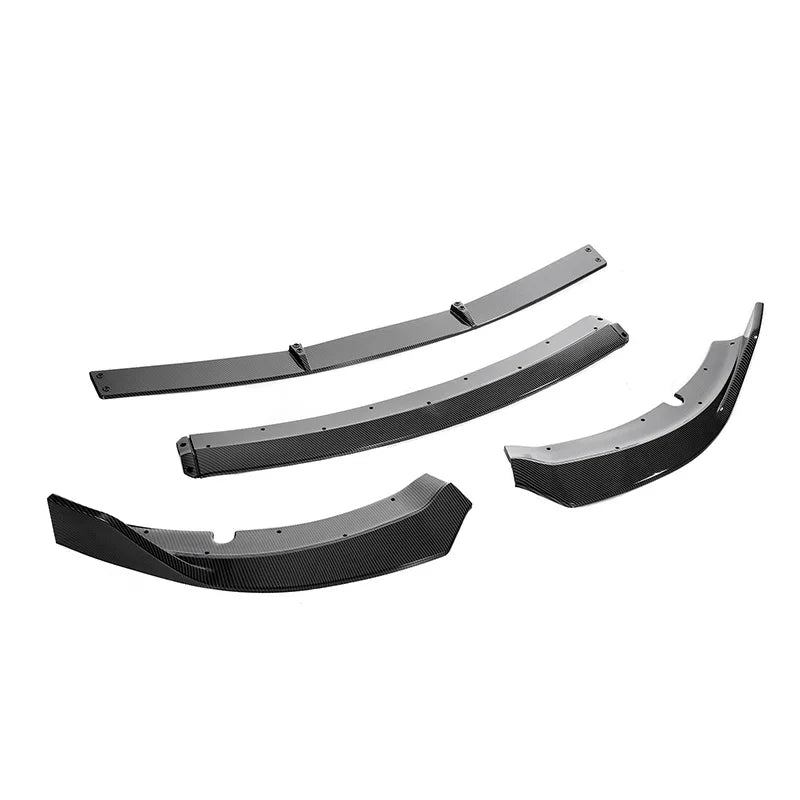 Car Front Bumper Splitter Carbon Fiber For Dodge Charger SRT 2015-2020 V2 Style Bumper Lip