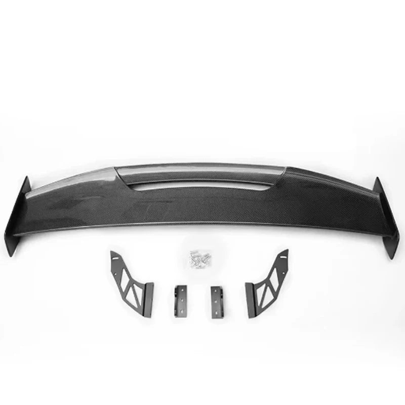 2025 Carbon Fiber & Gloss Black GT Style Rear Spoiler(universal)