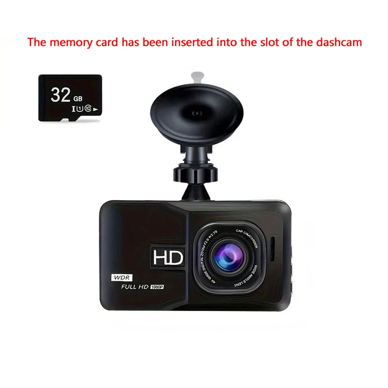 1080P Universal High-Definition Dash Cam Night Vision G-sensor