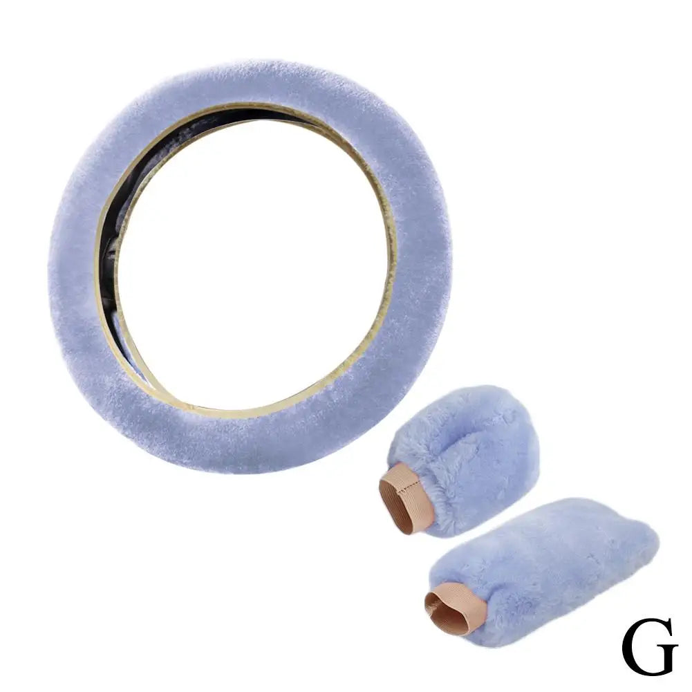 Fluffy Universal Steering Wheel Cover (Extra Fluffy)