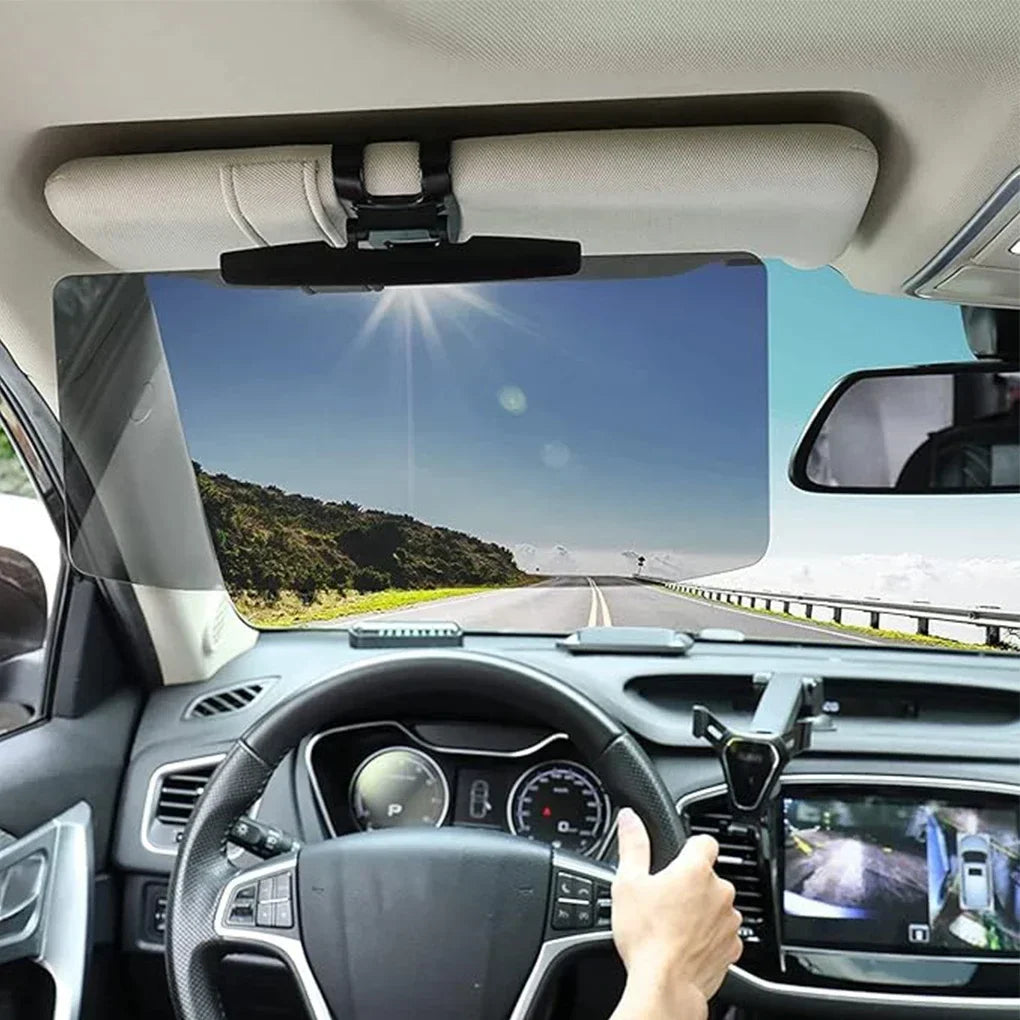 Mounted Anti Glare Mirror, Anti UV & Strong Light (Vehicle Sunshade)