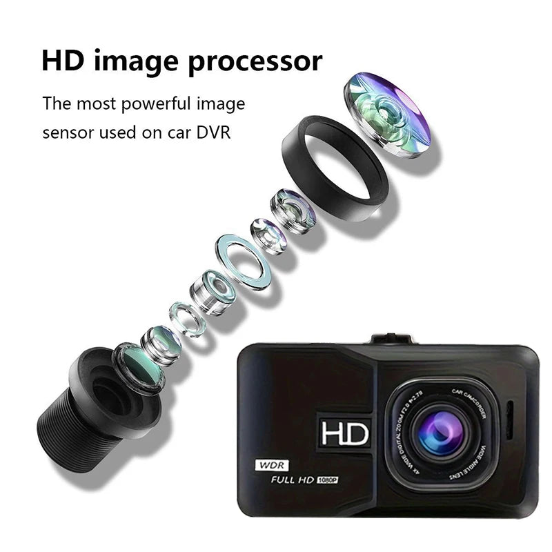 1080P Universal High-Definition Dash Cam Night Vision G-sensor