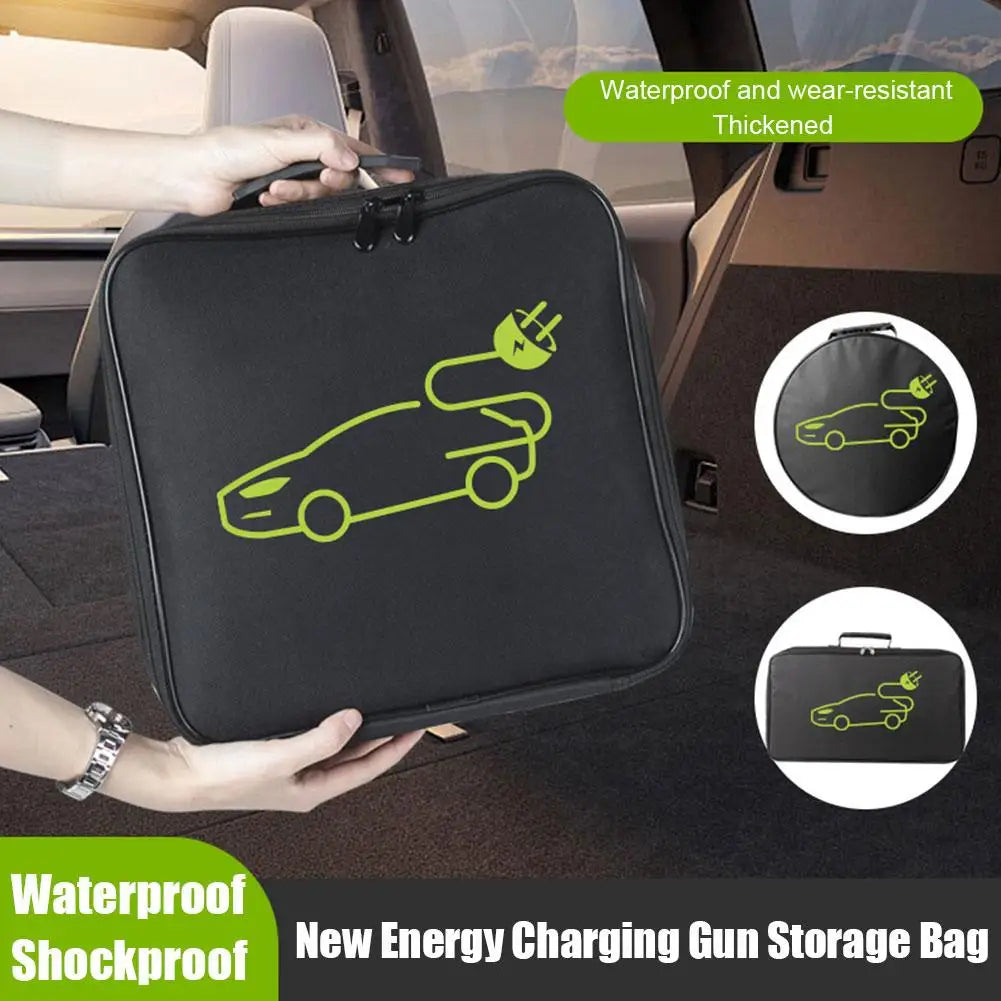 Electric car Battery Charger Cable storage Bag (Waterproof)