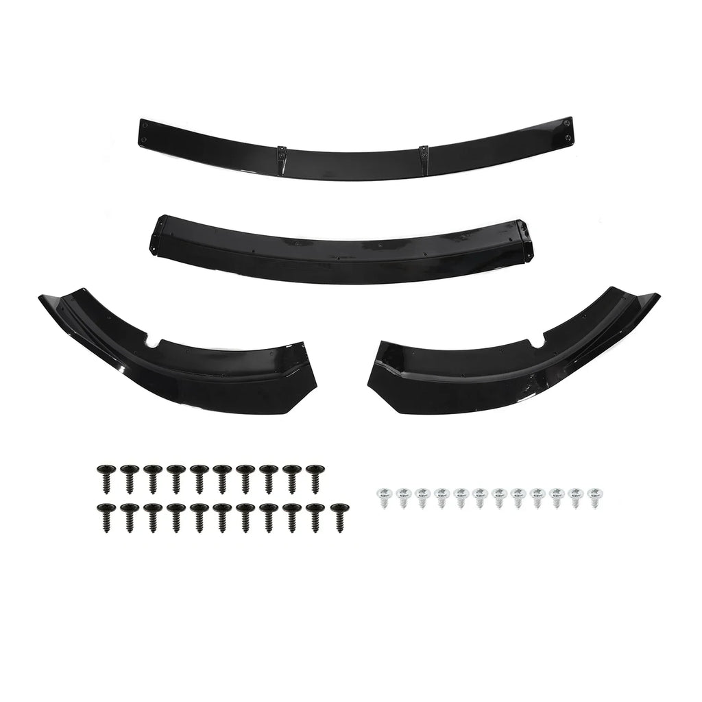 Car Front Bumper Splitter Carbon Fiber For Dodge Charger SRT 2015-2020 V2 Style Bumper Lip