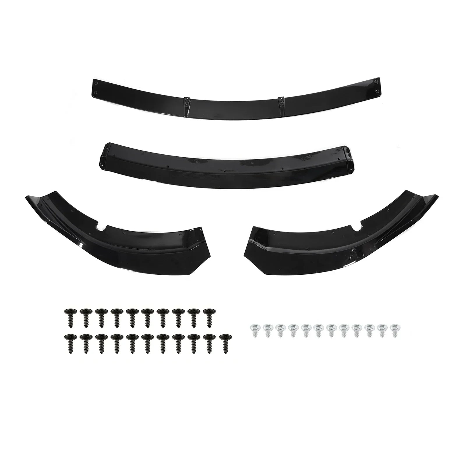 Car Front Bumper Splitter Carbon Fiber For Dodge Charger SRT 2015-2020 V2 Style Bumper Lip