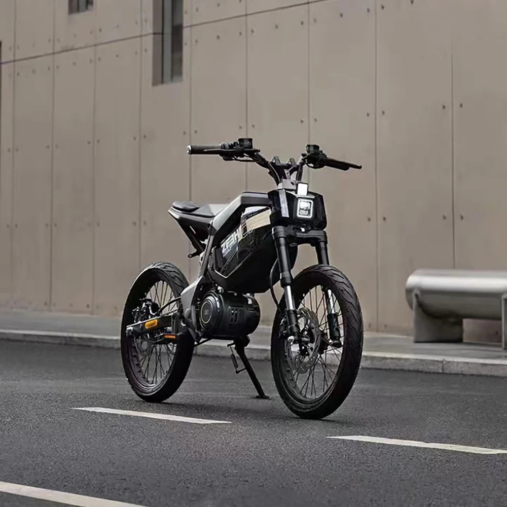 17" urban e-bike  31.07 MPH  electric bicycle mid-motor mobility excursions Soft tail electric motorcycle smart ebike