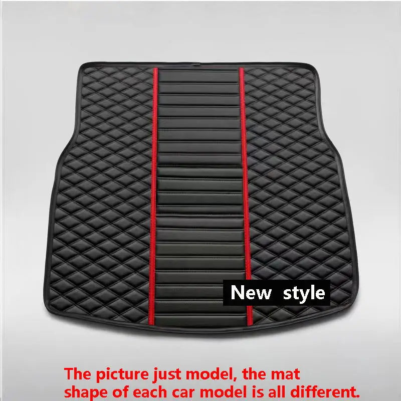 Luxury Leather Car Mat Ibiza 6J 6P MK4 Durable & Waterproof Floorboard Cover