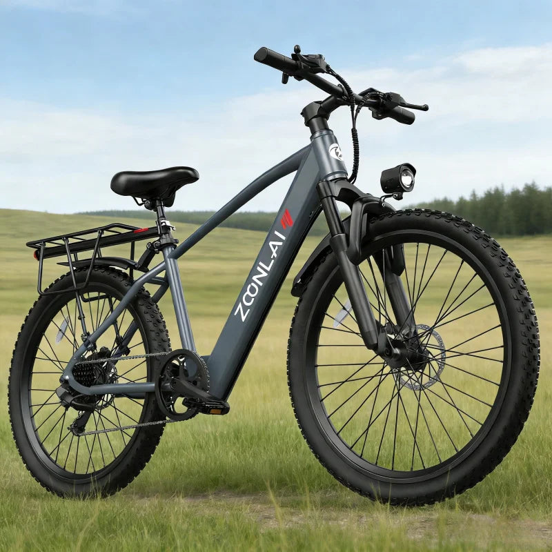 26-inch 21-speed adult E-Bike 500W motor 48V10.4AH lithium battery electric bicycle/mountain off-roader