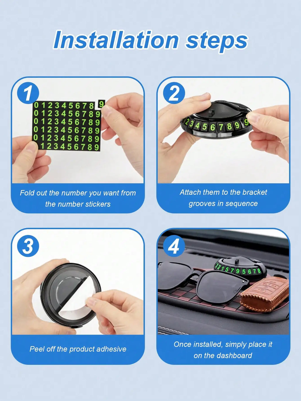 Car Dashboard Multi-Function Non-Slip Pad – Premium PVC Material, Universal for Navigation & Storage