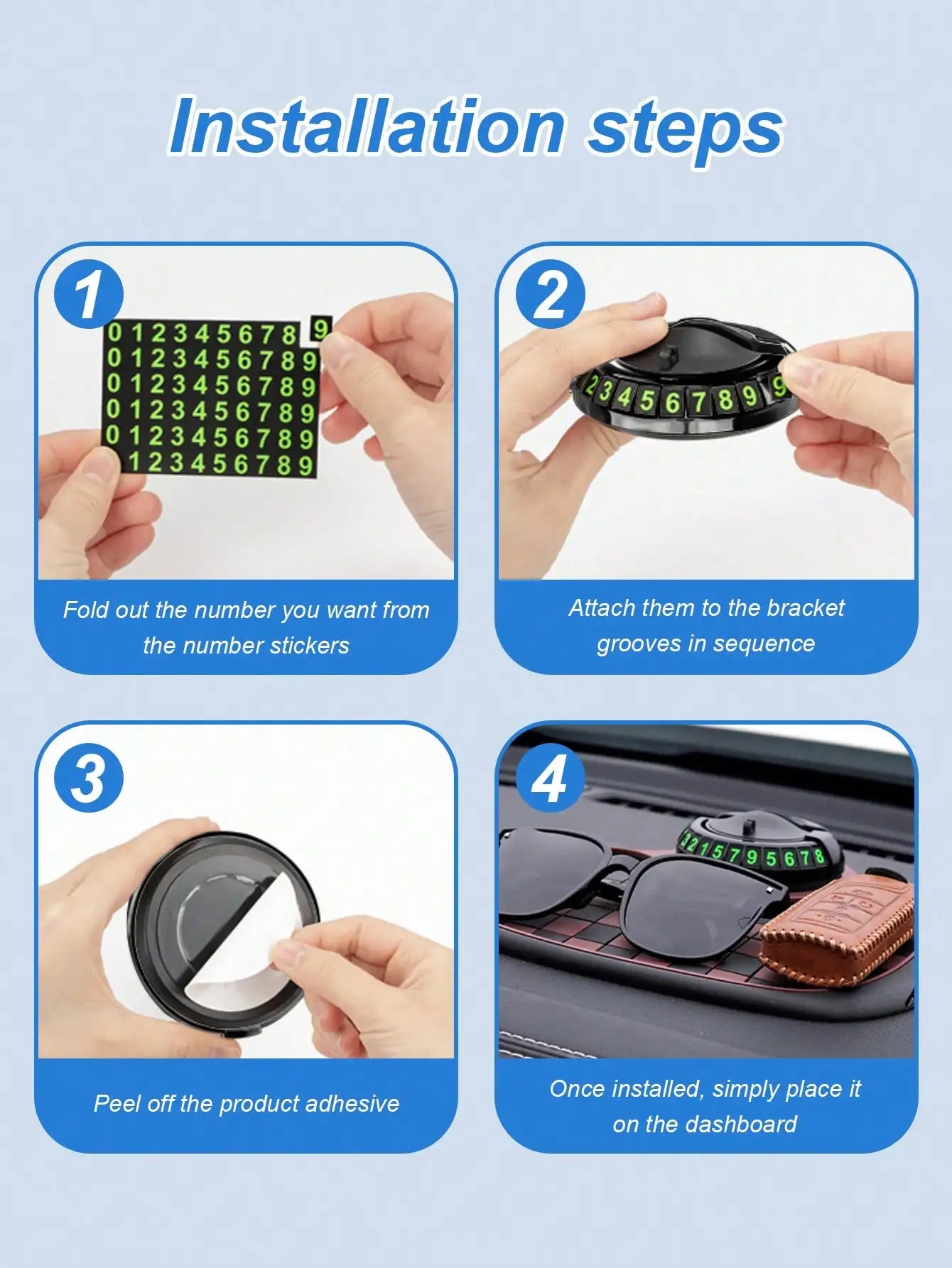 Car Dashboard Multi-Function Non-Slip Pad – Premium PVC Material, Universal for Navigation & Storage