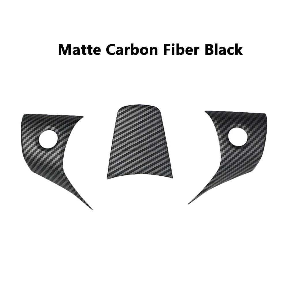 Carbon Fiber Steering Wheel Cover For Tesla Model 3 & Y