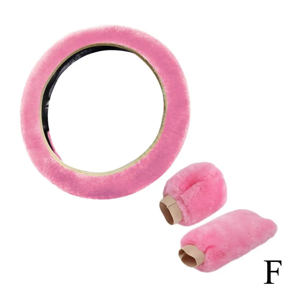 Fluffy Universal Steering Wheel Cover (Extra Fluffy)