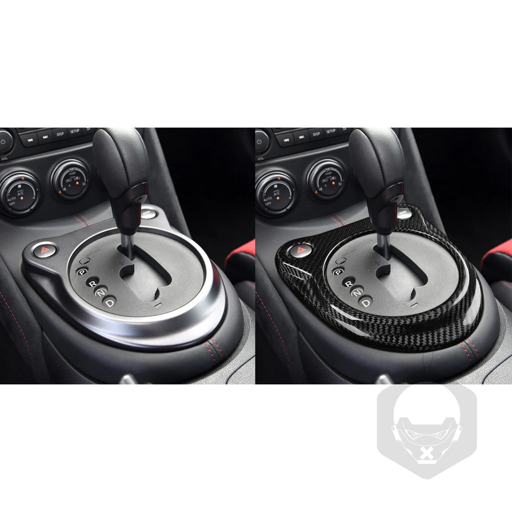 Carbon Fiber Gear Shift Panel Cover For Nissan 370Z Z34 2009-2019 Real Dry