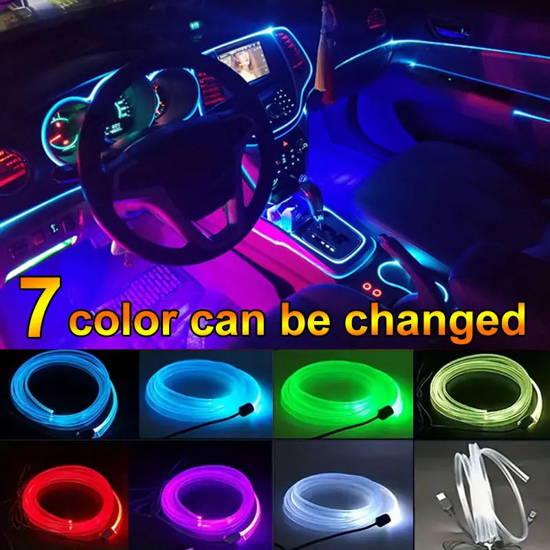 3 Meter LED Strip 7 Colors in 1