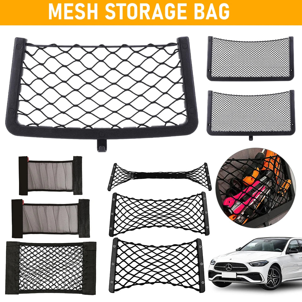 Trunk Storage Net Elastic Organizer