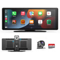 Universal Portable Carplay, Wireless Carplay Screen Wireless Car Stereo with Carplay Android Auto,