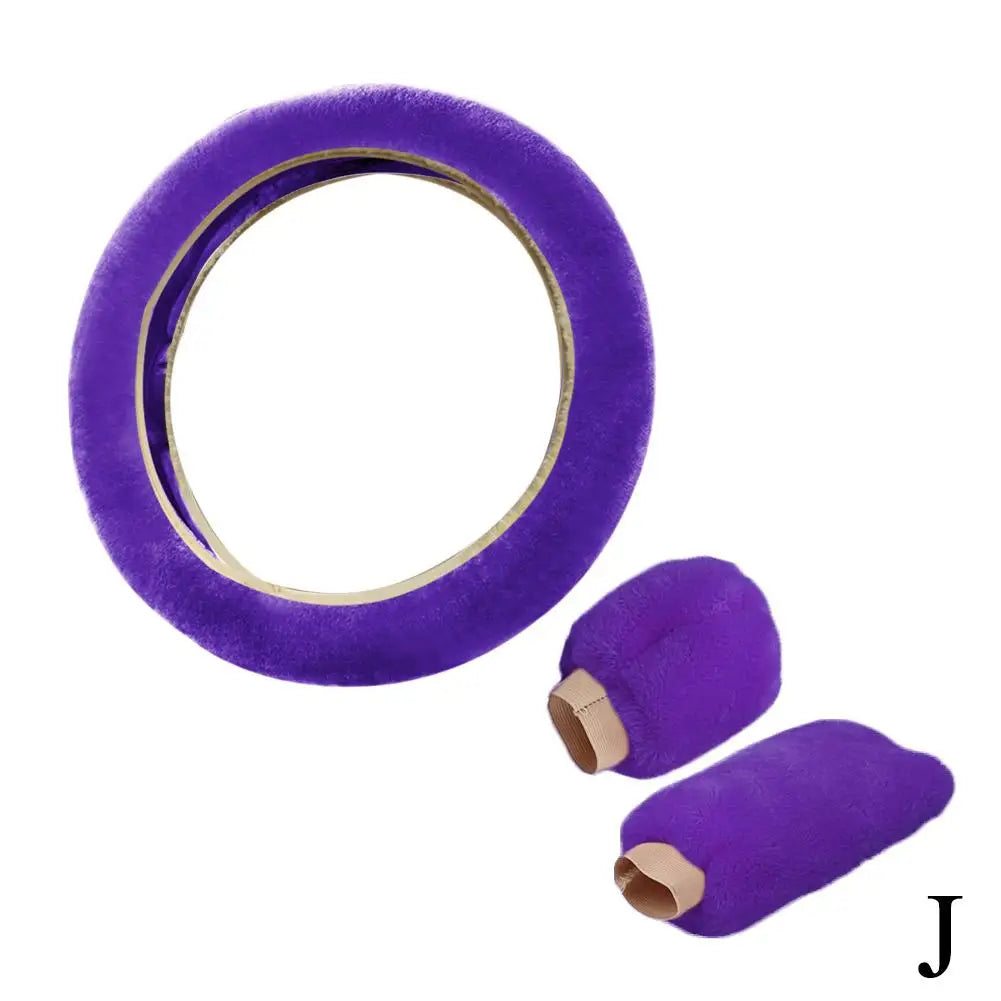 Fluffy Universal Steering Wheel Cover (Extra Fluffy)