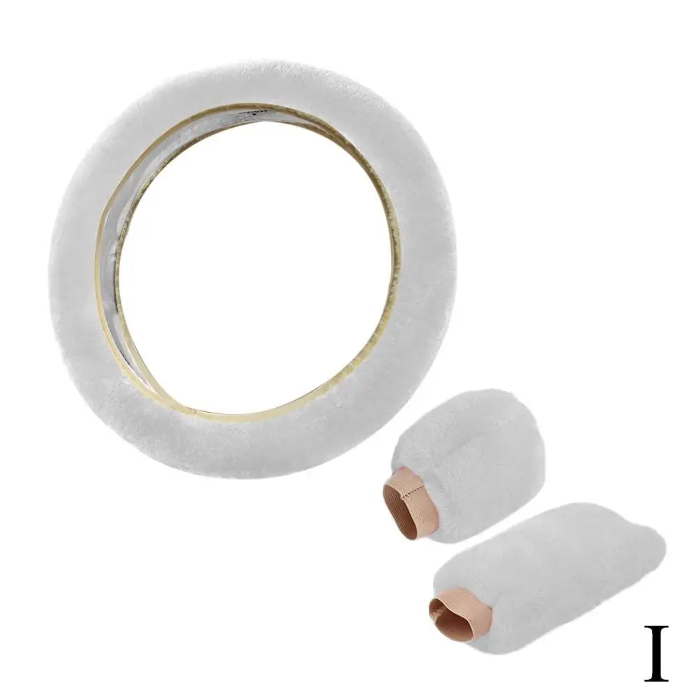 Fluffy Universal Steering Wheel Cover (Extra Fluffy)