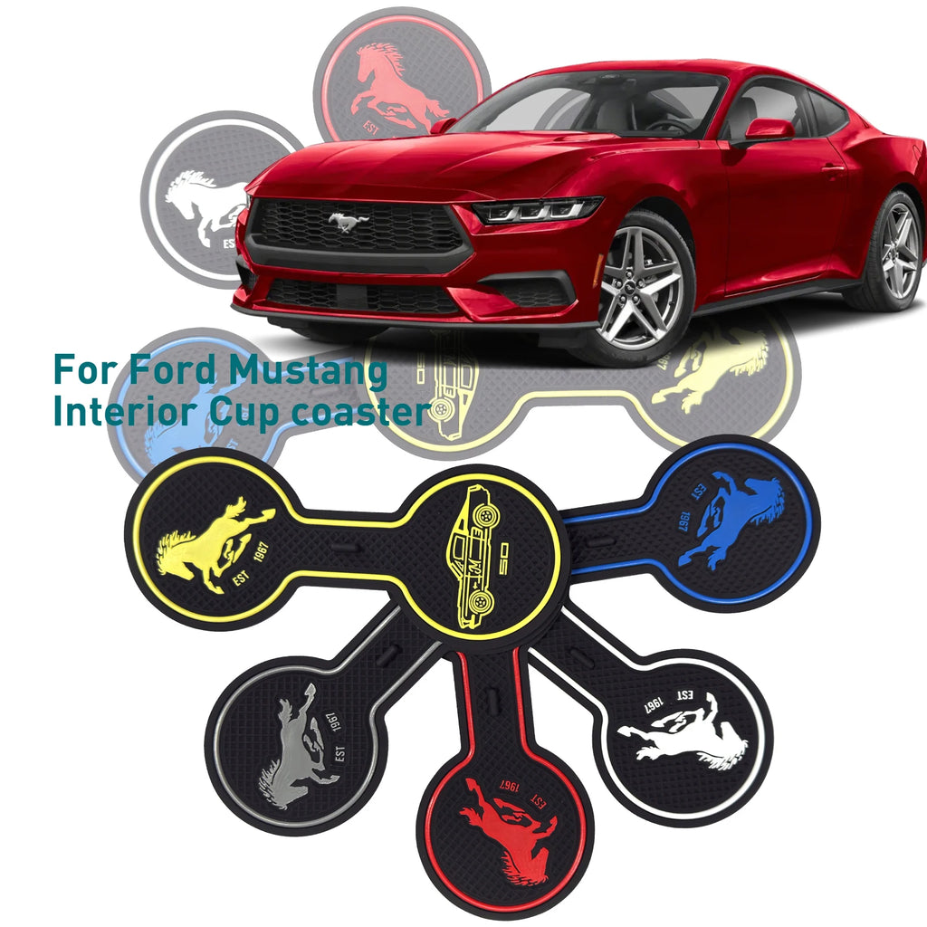 Non-Slip Cup Holder for Ford Mustang 2024+
