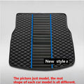 Luxury Leather Car Mat Ibiza 6J 6P MK4 Durable & Waterproof Floorboard Cover