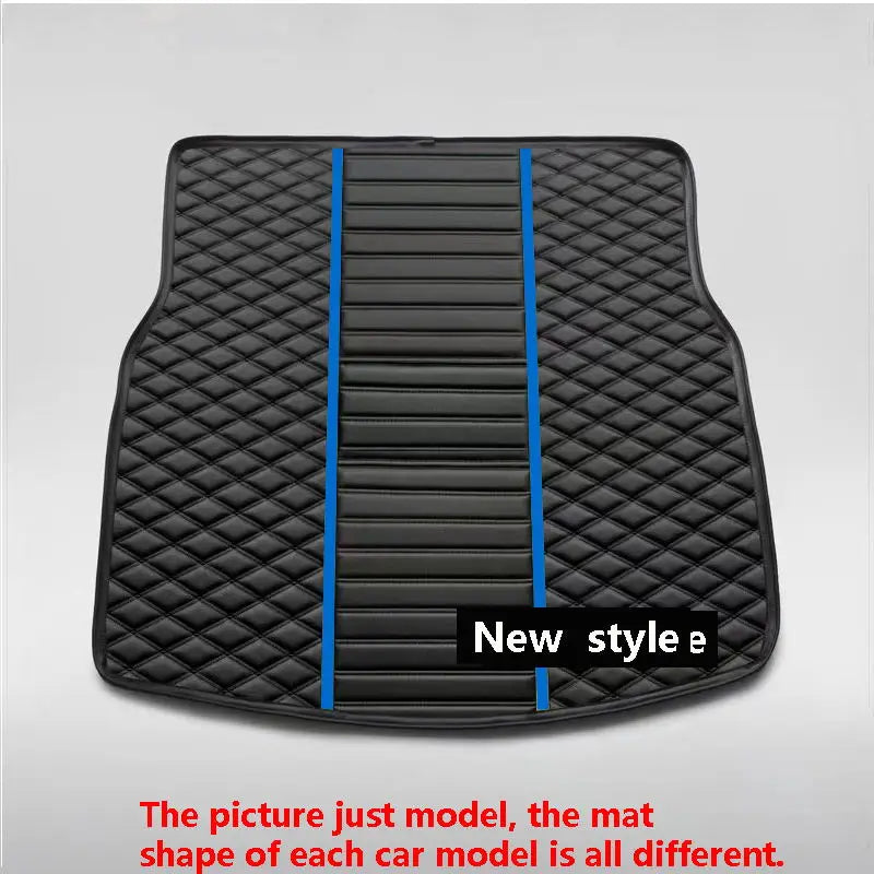 Luxury Leather Car Mat Ibiza 6J 6P MK4 Durable & Waterproof Floorboard Cover