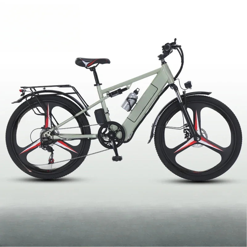 Ebike 400W Battery 48V 30AH lithium 26-inch tire electric bicycle