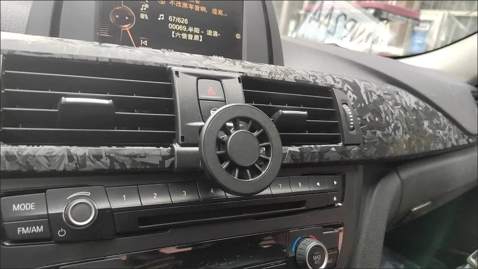 Black Chopped Forged Carbon Fiber Vinyl Wrap DIY Adhesive Film Foil Wrapping Decal