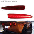 Amber Red or White LED Light Front Rear Bumper  Fender Light For Chevy Corvette C6 2005-2013