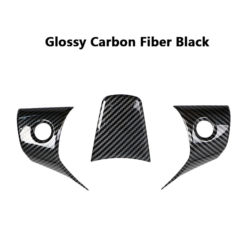 Carbon Fiber Steering Wheel Cover For Tesla Model 3 & Y