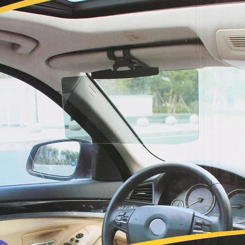 Mounted Anti Glare Mirror, Anti UV & Strong Light (Vehicle Sunshade)