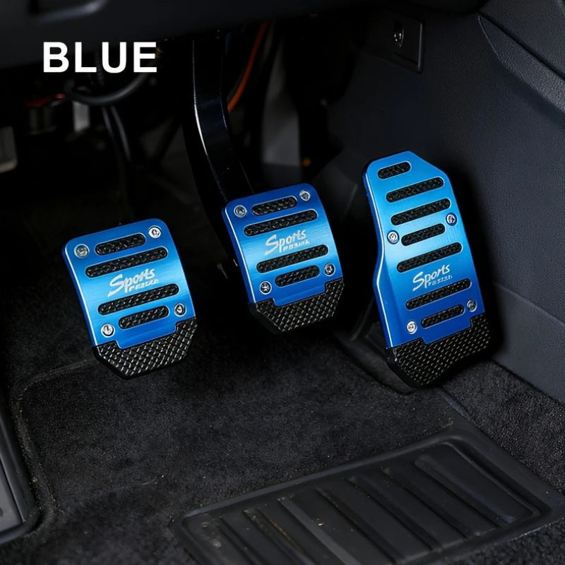 Anti-Slip Car Pedals - Ergonomically Designed, Durable, Suitable For Automatic And Manual Transmission