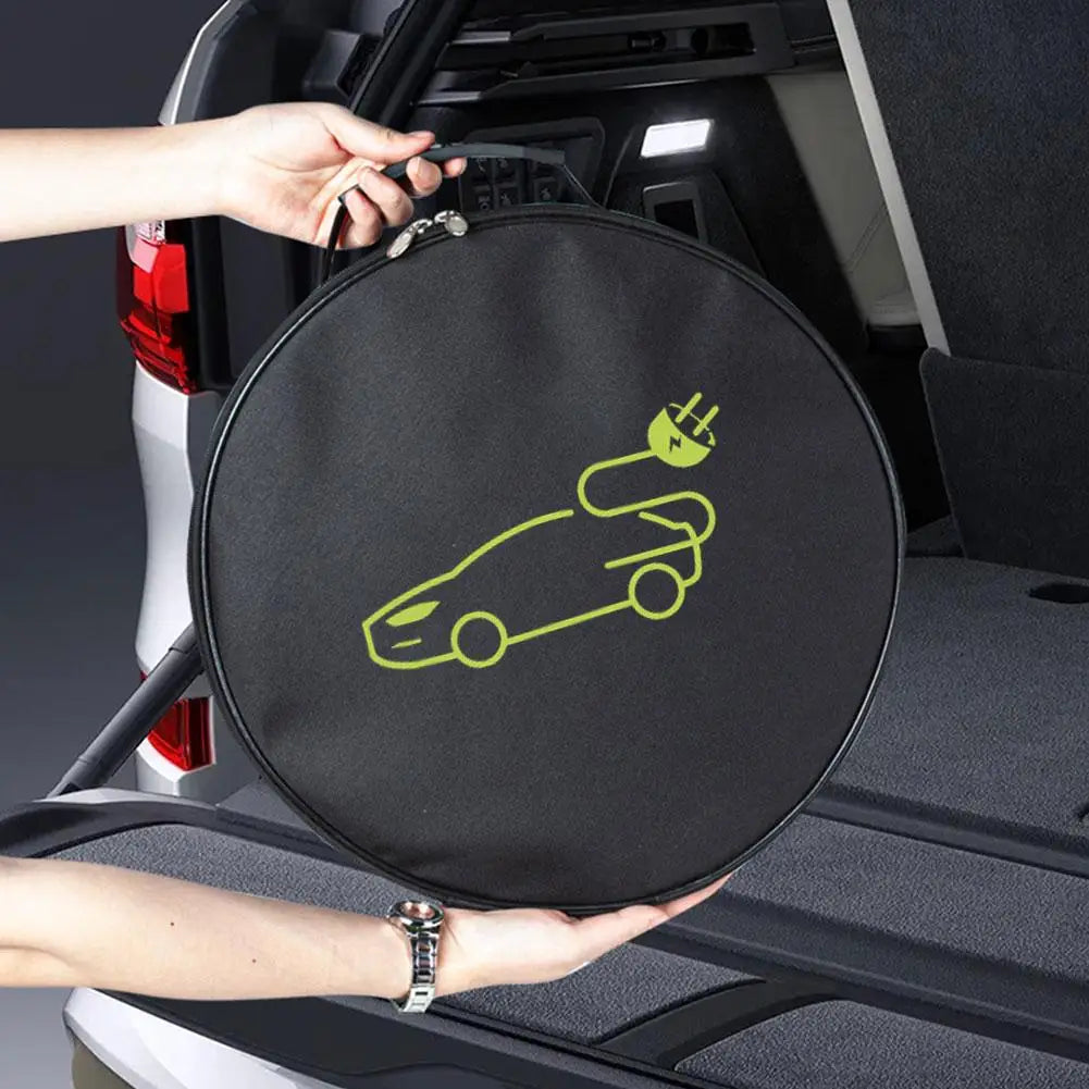 Electric car Battery Charger Cable storage Bag (Waterproof)