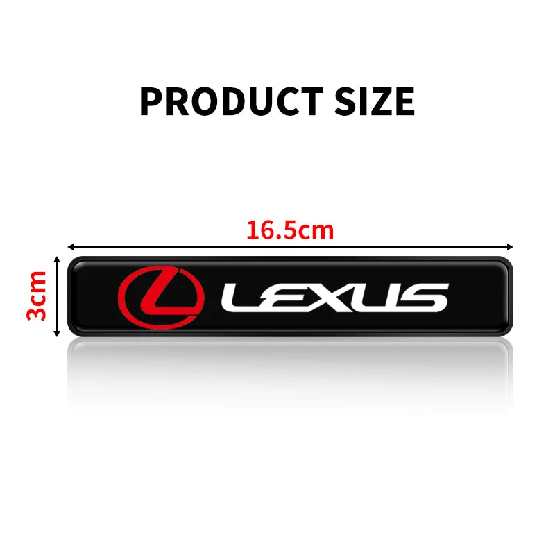 1Pcs Lexus LED Front Grille Badge