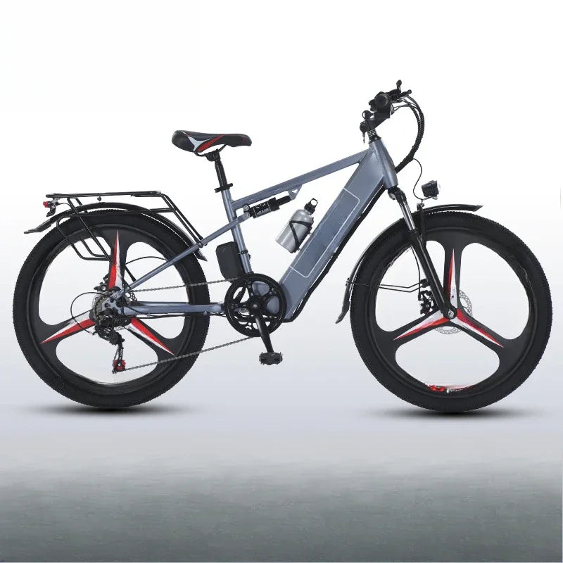 Ebike 400W Battery 48V 30AH lithium 26-inch tire electric bicycle