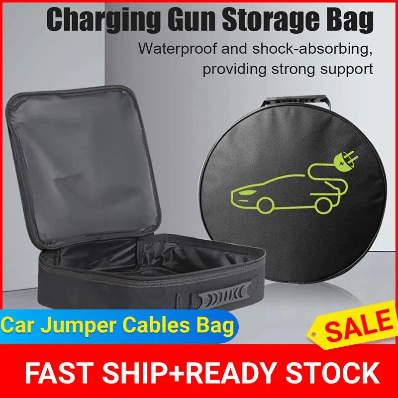 Electric car Battery Charger Cable storage Bag (Waterproof)