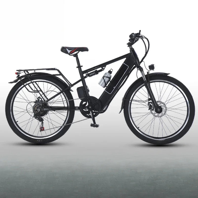 Ebike 400W Battery 48V 30AH lithium 26-inch tire electric bicycle
