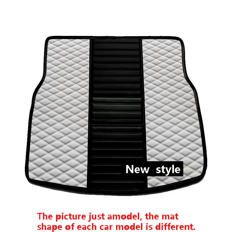 Luxury Leather Car Mat Ibiza 6J 6P MK4 Durable & Waterproof Floorboard Cover