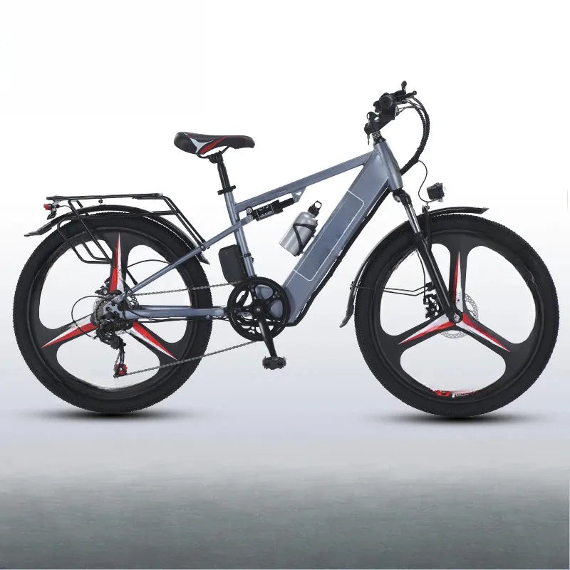 Ebike 400W Battery 48V 30AH lithium 26-inch tire electric bicycle