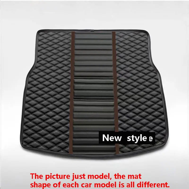 Luxury Leather Car Mat Ibiza 6J 6P MK4 Durable & Waterproof Floorboard Cover