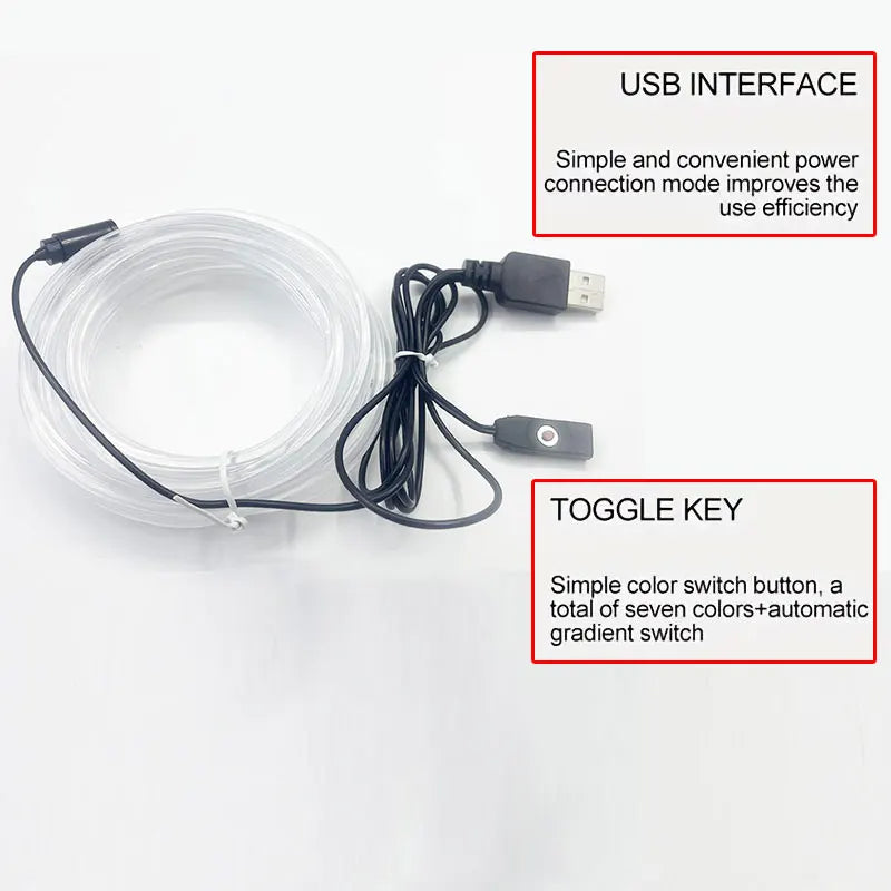 3 Meter LED Strip 7 Colors in 1