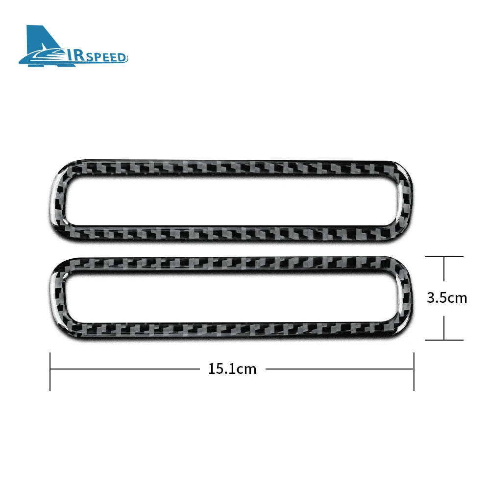 Real Carbon(Soft) for Volkswagen  Air Vent Ring