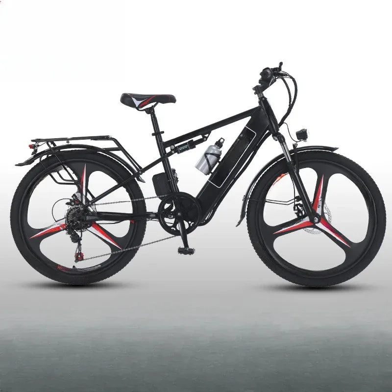 Ebike 400W Battery 48V 30AH lithium 26-inch tire electric bicycle