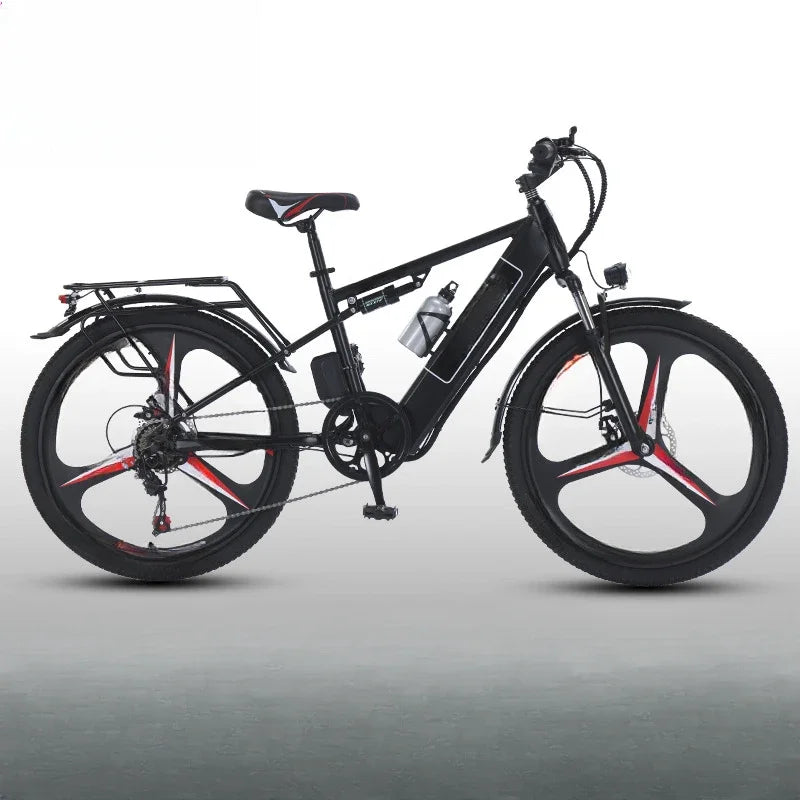 Ebike 400W Battery 48V 30AH lithium 26-inch tire electric bicycle